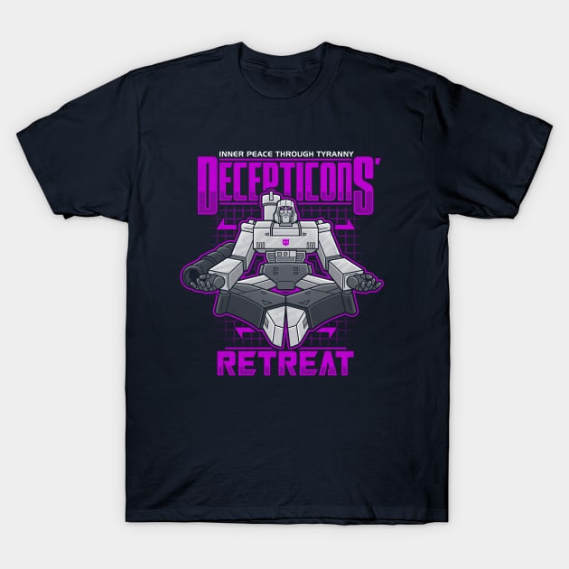 Decepticons' Retreat T-Shirt by adho1982